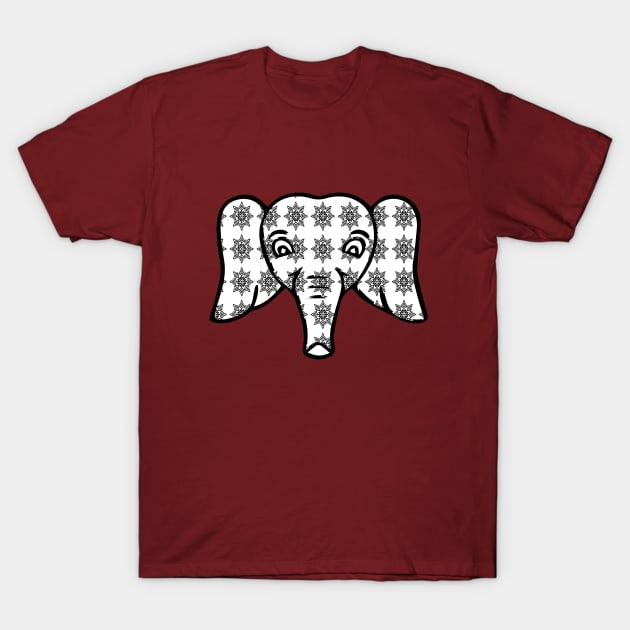 striking elephant T-Shirt by FUNEMPIRE